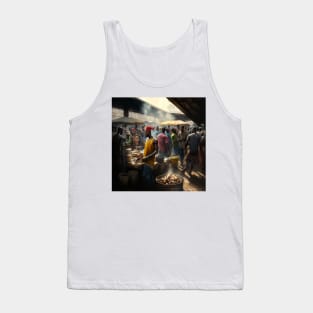 Busy Market Tank Top